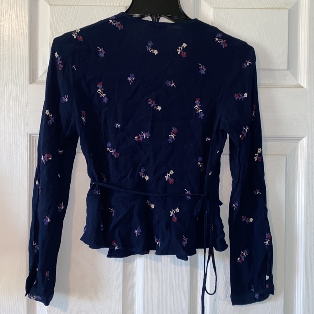 Rails Simone Top In Navy Kyoto Floral - image 5